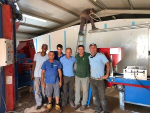 Agroservicios RM instala línea de siembra en Argelia