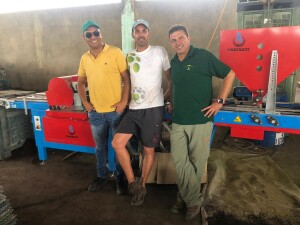 Sembradora Ypsilon de Agroservicios Rafael Martínez en Senegal