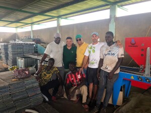 Sembradora Ypsilon de Agroservicios Rafael Martínez en Senegal